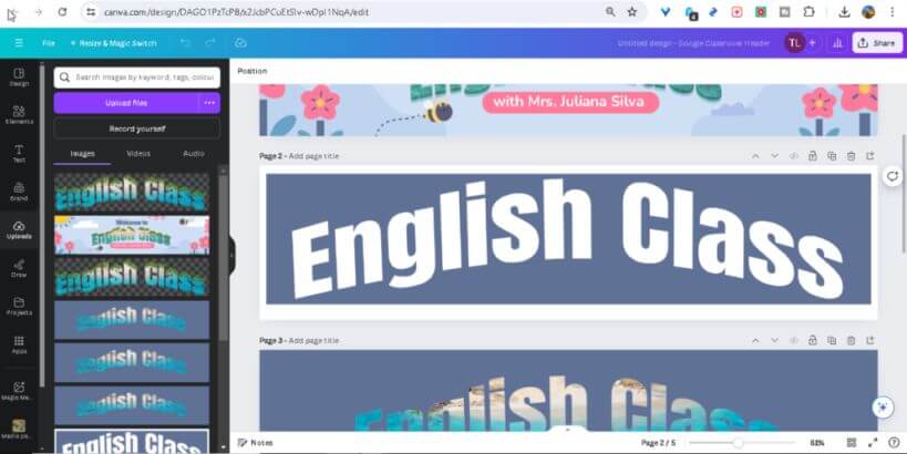 Tutorial Lengkap: Membuat Header Google Form dengan Desain Tipografi 3D di Canva