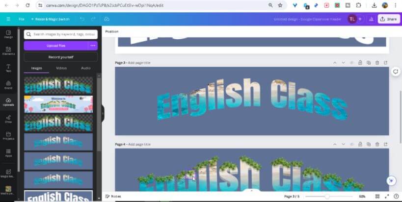 Tutorial Lengkap: Membuat Header Google Form dengan Desain Tipografi 3D di Canva