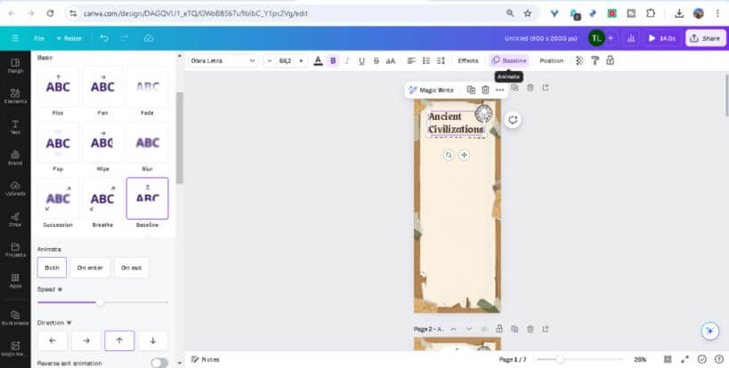 Tutorial Animasi Dasar: Cara Membuat Infografis dengan Motion Graphics Sederhana di Canva