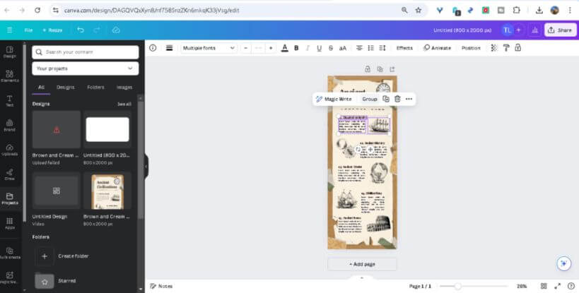 Tutorial Animasi Dasar: Cara Membuat Infografis dengan Motion Graphics Sederhana di Canva