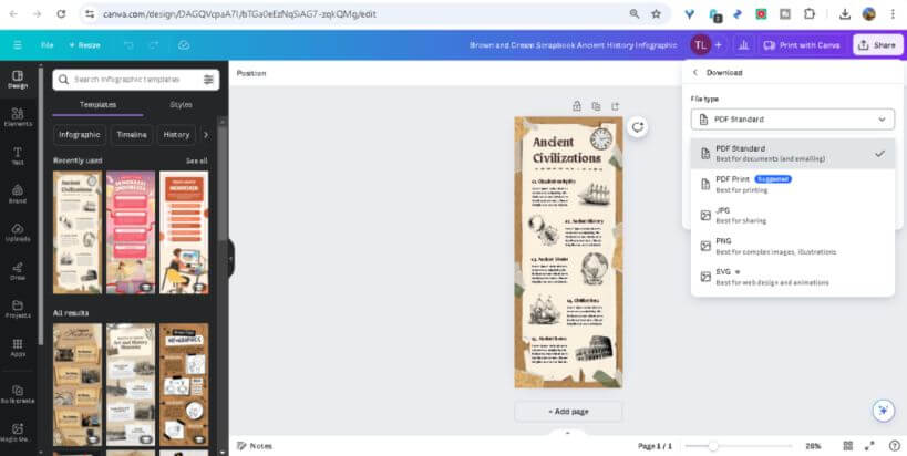 Tutorial Animasi Dasar: Cara Membuat Infografis dengan Motion Graphics Sederhana di Canva
