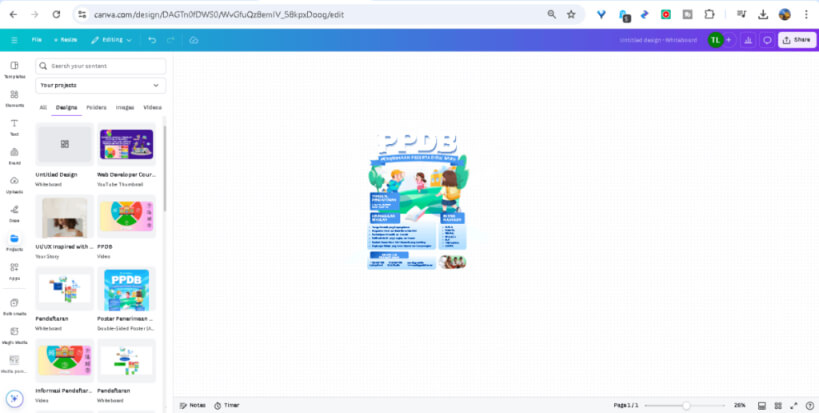 Panduan Lengkap Membuat Konten FB Promosi Sekolah dengan Animasi Motion Grafis di Canva