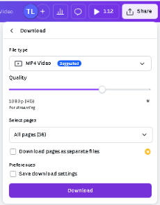 Cara Membuat Kolase Foto Carousel Menakjubkan dengan Efek Zoom dan Rotasi di Canva