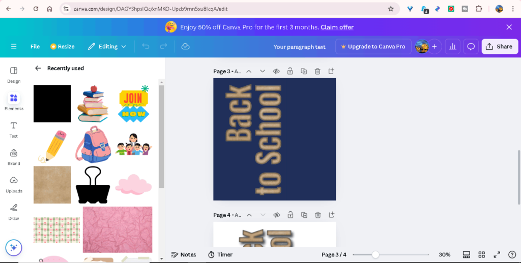 Konten IG Keren: Tutorial Clipping Mask Teks di Canva Free