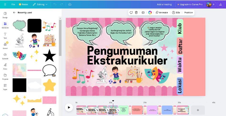 Panduan Lengkap Membuat Video Animasi Pengumuman Kelas yang Menarik