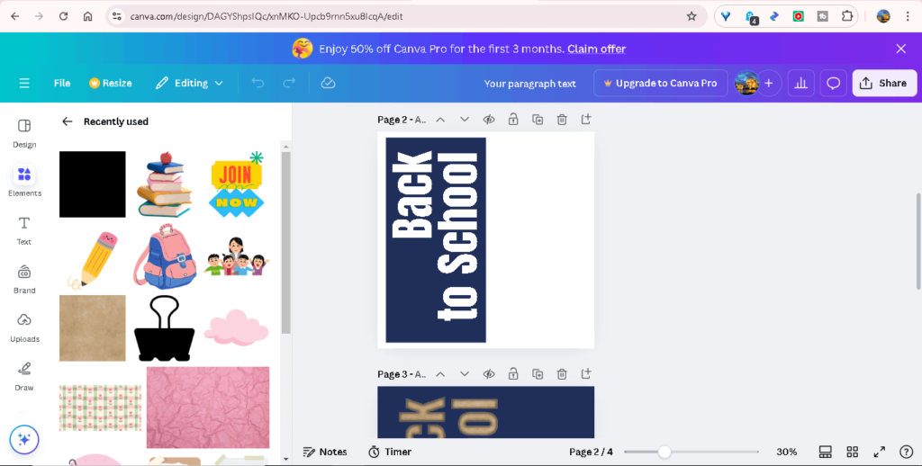 Konten IG Keren: Tutorial Clipping Mask Teks di Canva Free
